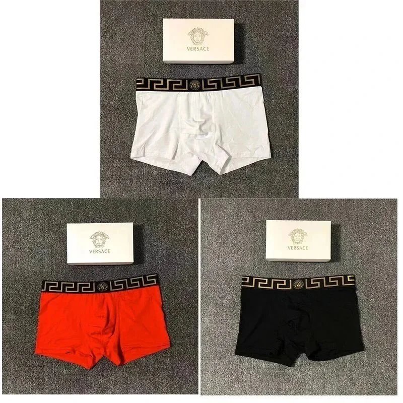 VERSACE 白+黑+红 礼盒装