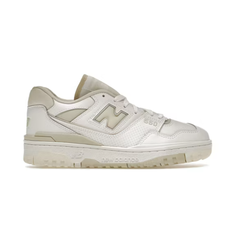 New Balance 550 Retro Sneakers White and Beige